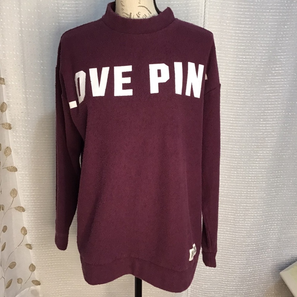 Victoria’s Secret PINK Pullover Pebble Knit Sweatshirt